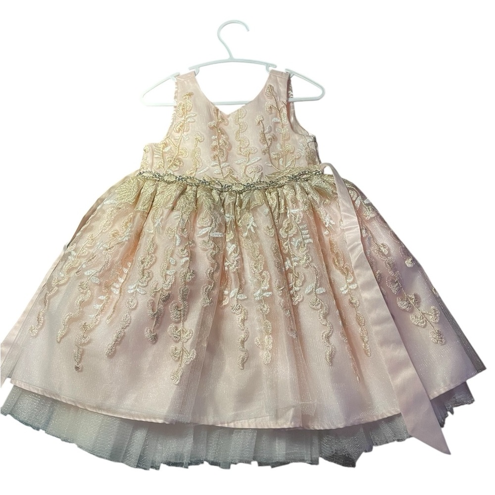 American Princess Satin Pink Dress